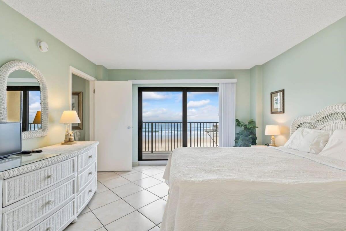 Ocean Front Condo With Amazing Views! Sunglow Resort 402 By Brightwild Daytona Beach Shores Exterior foto